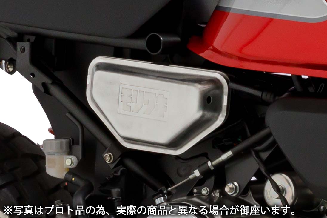 MORIWAKI モリワキ サイドBOX サイドボックス HONDA MONKEY125(22-) 8BJ-JB03 シルバー 08340-201V3-00