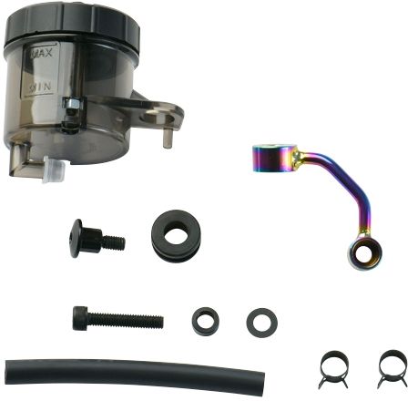 【対象ショップ限定！抽選で最大100％ポイントバック】Brembo ブレンボ ブレンボ S50 タンクステーキット(ブレーキ側)オイルタンクステー(チタン色) / S50タンク(スモークグレー) BPS001-TB