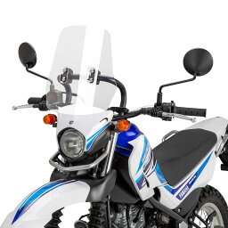 在庫有り 当日発送 ZETA ジータ アドベンチャー ウィンドシールド YAMAHA セロー250('05-'21) ZE70-1411