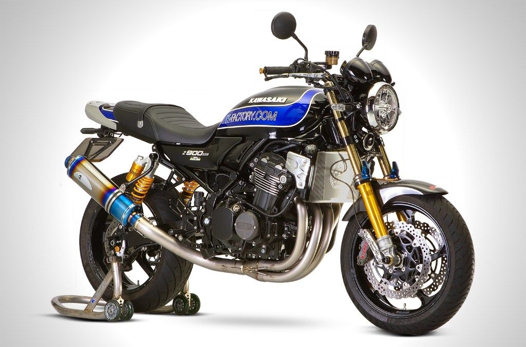 K-FACTORY ケイファクトリー マフラー CLR＋ チタンフルエキゾーストサイレンサー Kawasaki Z900RS(23-) 195KPESDBK0000