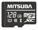【対象ショップ限定!抽選で最大100%ポイントバック】MITSUBA ミツバサンコーワ マイクロSDカード 128GB EDR-C03