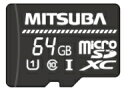 【対象ショップ限定!抽選で最大100%ポイントバック】MITSUBA ミツバサンコーワ マイクロSDカード 64GB EDR-C02