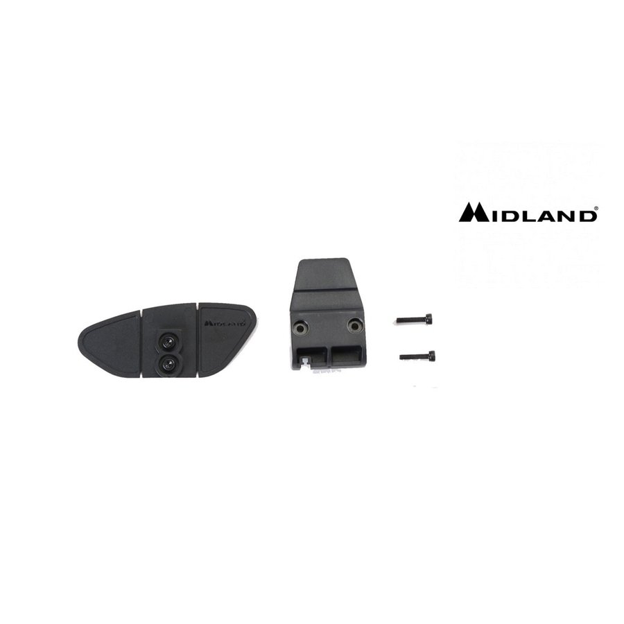 ※キャンセル不可商品です。挟み込みネジ止めタイプ（スペーサー付き）MIDLAND (ミッドランド) BT PRO インターカム付属品のスペアー品 ※メーカー都合により商品の仕様変更がある場合がございます。ご了承ください。