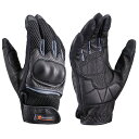 【抽選で最大100%ポイントバック】デイトナ ヘンリービギンズ バイク用 フルメッシュグローブ 【Mサイズ】 ハードプロテクター タッチパネル対応 春夏 手ノ平本革 HBG-073 グレー 25895(2)