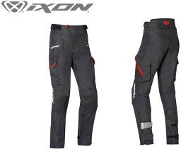 IXON イクソン パンツ【XLサイズ : ブラック／レッド】 CORTE PANT NZ(BK/RD)XL　200101066-1058-XL