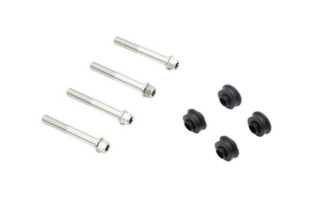 Brembo ブレンボ オフセットカラーマウントボルトセット 適合キャリパーA フランジ六角 ポリッシュ XSR..