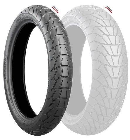 BRIDGESTONE ブリジストン AX41S F 130/80-18 66P W バトラックス アドベンチャークロス スクランブラー バイク フロント タイヤ MCS01464