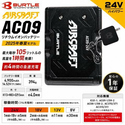 楽天市場】バートル バッテリー（家電）の通販