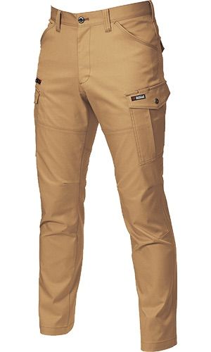 BURTLE バートル ストレッチパンツ カーゴパンツ 秋冬 3Lサイズ カーキ ユニセックス 作業着 7052-23-3L