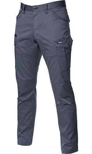 BURTLE バートル ストレッチパンツ カーゴパンツ 秋冬 7Lサイズ インディゴ ユニセックス 作業着 7052-45-7L