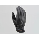 【対象ショップ限定!抽選で最大100%ポイントバック】DAYTONA デイトナ バイク用 グローブ Mサイズ ブラック オールシーズン タッチパネル対応 牛革 カウレザーグローブ HBG-109 17740(2)
