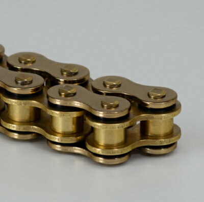 【対象ショップ限定！抽選で最大100％ポイントバック】Gcraft Gクラフト RKチェーン　GV420MRU　98L 34001　モンキー125(JB02/03)ゴールド