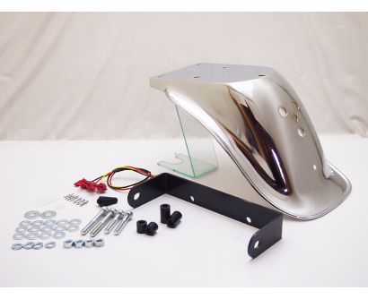 DOREMI COLLECTION ドレミコレクション Kawasaki Z900RS Z1 STD鉄メッキリアフェンダークリアランプセット 35116