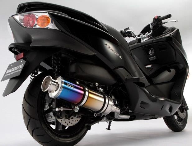 【抽選で最大100％ポイントバック】BEAMS ビームス マフラー フルエキゾースト SS400チタン フォルツァ MF10 B127-12-000