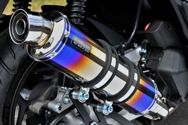 【抽選で最大100％ポイントバック】BEAMS ビームス R-EVO ヒートチタンサイレンサー 政府認証 車種：HONDA PCX125 2023~ 8BJ-JK05 G1014-53-007