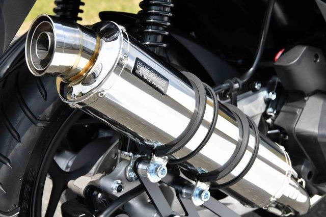 【抽選で最大100％ポイントバック】BEAMS ビームス R-EVO ステンレスサイレンサー 政府認証 車種：HONDA PCX125 2023~ 8BJ-JK05 G1014-53-008