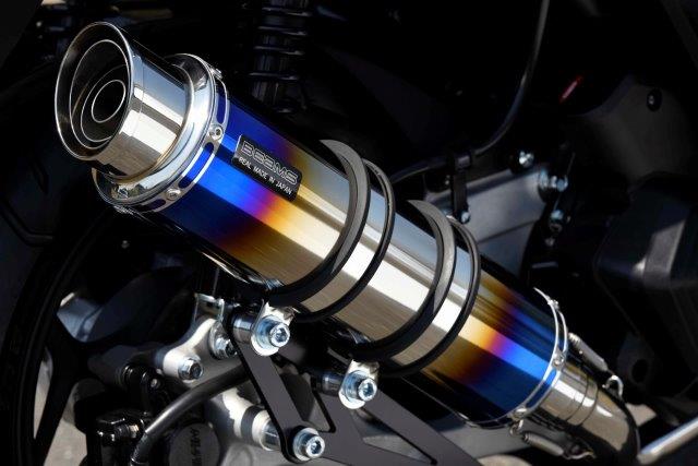 【抽選で最大100％ポイントバック】BEAMS ビームス R-EVO2 ヒートチタンサイレンサー 政府認証 車種：HONDA PCX125 2023~ 8BJ-JK05 G1014-54-007