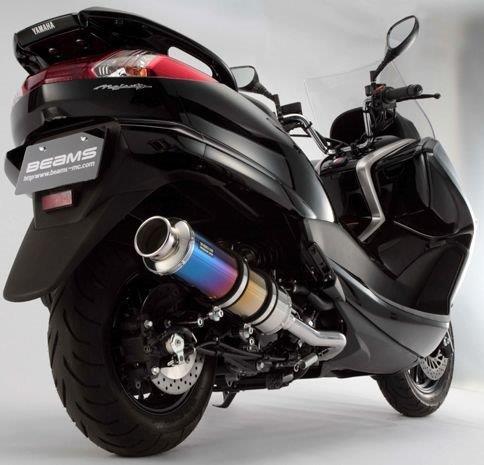 【抽選で最大100％ポイントバック】BEAMS ビームス SS400チタン SP 政府認証 車種：YAMAHA マジェスティ SG20J G217-12-000