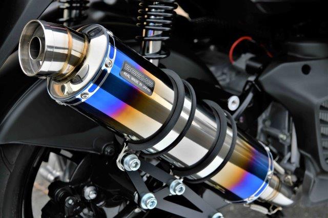 BEAMS ビームス R-EVO ヒートチタンサイレンサー 政府認証 車種：YAMAHA シグナスグリファス 2021~ G266-53-007