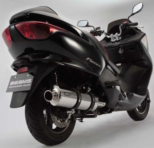 【抽選で最大100％Pバック】BEAMS ビームス ST-OVAL ステンレス SP JMCA認定 車種：HONDA フォルツァ MF08 J103-20-000