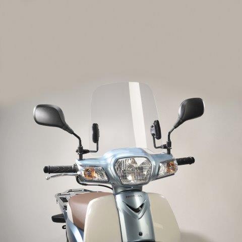【抽選で最大100％Pバック】af アフ 旭風防 ミドルスクリーン HONDA スーパーカブ 110 /スーパーカブ 50 カラークリアー SPC-13