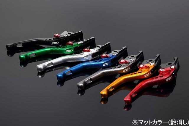 SPEEDRA スピードラ 3Dショート クラッチレバー ブレーキレバー チタン(ブラック) BM0405748-BK S1000R..
