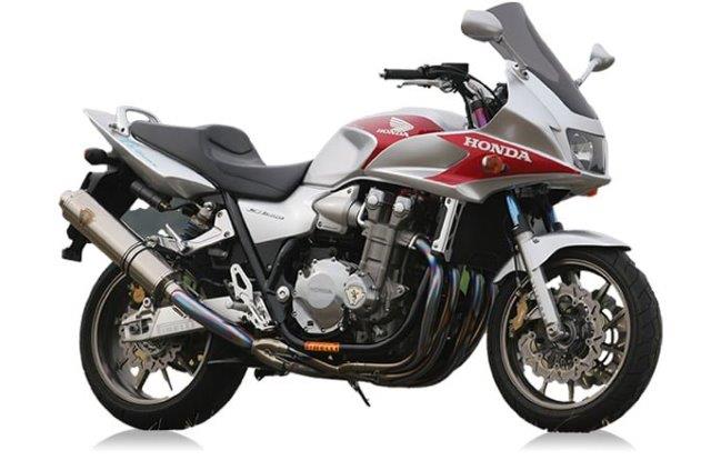 r's gear アールズギア ワイバンクラシックRシングル CB1300SF/SB(08-13) 【チタンポリッシュ】 MH09-01CT