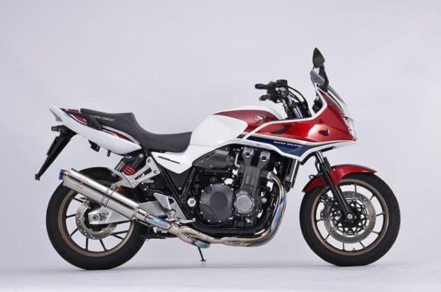 r's gear アールズギア ワイバンクラシックRシングルSタイプ CB1300SF/SB(2BL) 【チタンポリッシュ】 MH32-S1CT