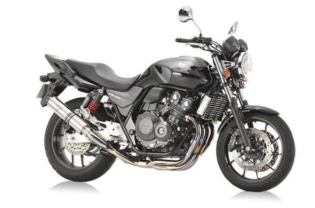 r's gear アールズギア ワイバンクラシックRシングル CB400SF/SB(18-) 【チタンポリッシュ】 MH34-S1CT
