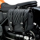 DAYTONA デイトナ ヘンリービギンズ(Henly Begins) バイク用 サイドバッグ 12L サドルバッグ DHS-37 トラペ ダイヤ 40263