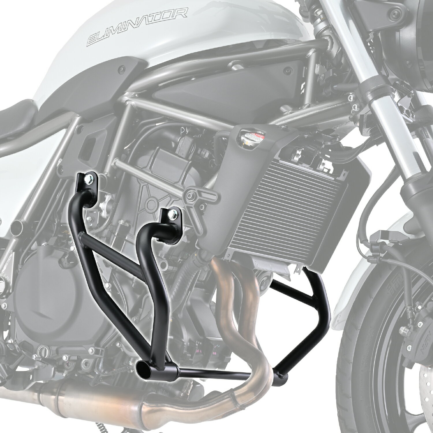 Motone(モートーン) アンダーガード DEFENDER アルミ ブラック T100/T120 SpeedTwin900 スラクストン Thruxton/R/RS MTE139