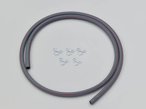 DAYTONA デイトナ 耐油ゴム系ガソリンホース φ4.0 内径φ4×外径φ8 96460