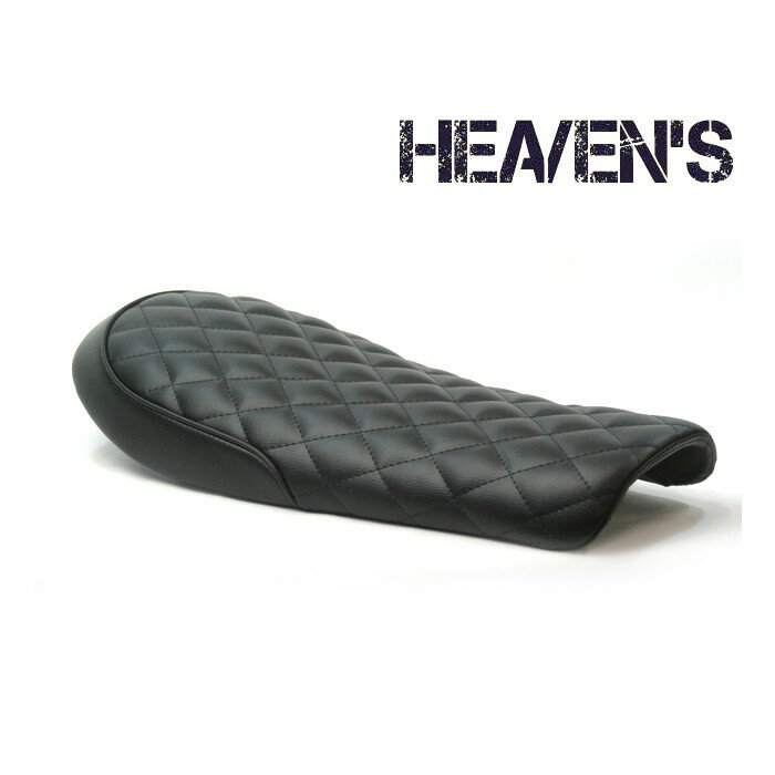 HEAVENS ヘブンズ Kawasaki カワサキ 250TR クラシックフラットシート ブラック/ダイヤ 250TR-BK-DIA