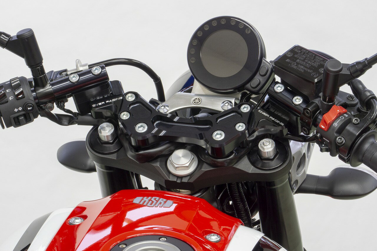 【抽選で最大100％ポイントバック】 Over Racing オーヴァーレーシング XSR900(18-)スポーツライディングハンドルキット BLK 55-451-12B