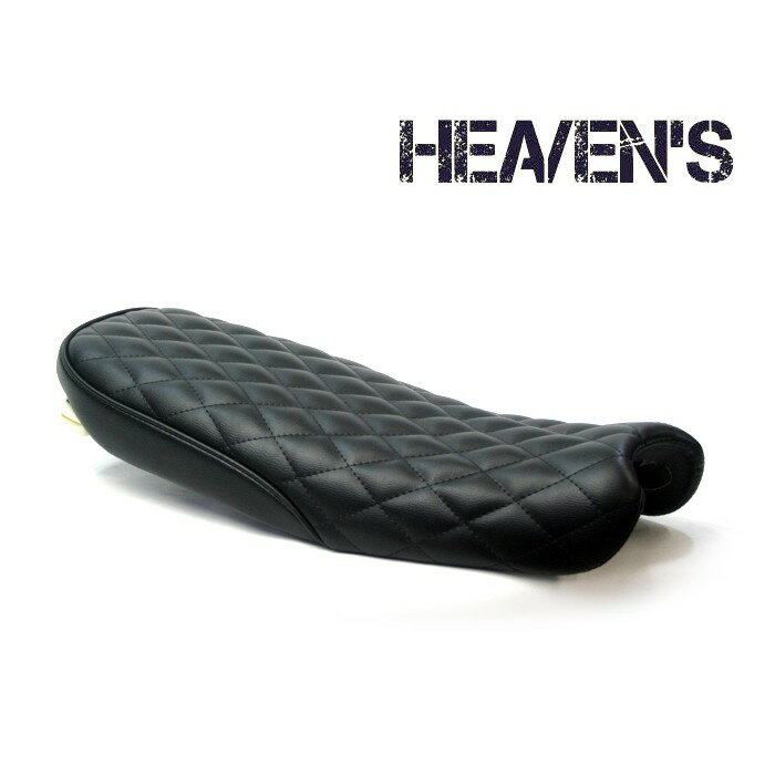 HEAVENS ヘブンズ SUZUKI スズキ グラストラッカー(インジェクション車) クラシックフラットシート ブラック/ダイヤ Grass-Fi-BK-DIA