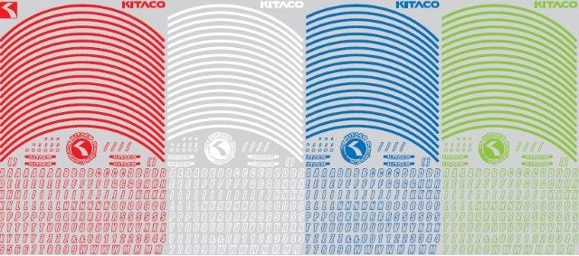 KITACO キタコ リムラインシート type2 HONDA ホンダ グロム(JC92) ブルー 000-0902220