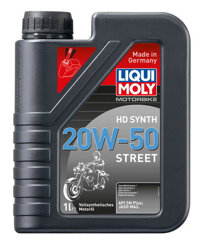 LIQUIMOLY L GWIC Motorbike HD Synth 20W-50 Street 1L 20858