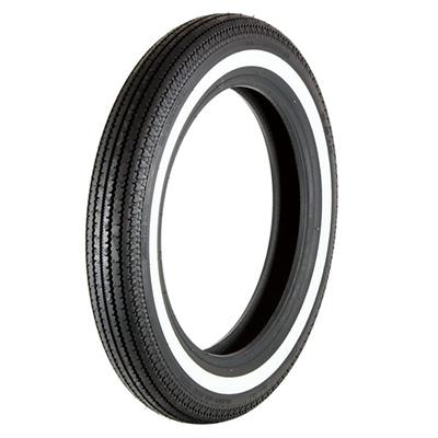 GOODS グッズ バイクタイヤ SHINKO　E270　4.50-18　ホワイトウォール G8-00062