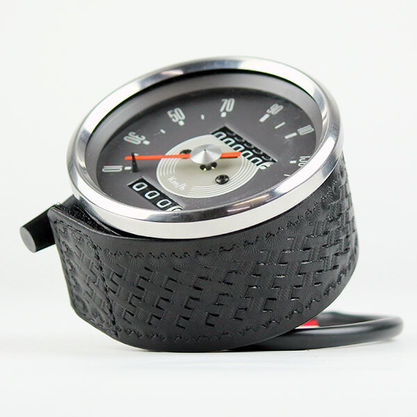GOODS グッズ Leather Meter Cover　バスケット　80φSMITHスタイルメーター対応 KYC-00032