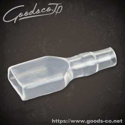 【抽選で最大100％ポイントバック】GOODS グッズ 平型ギボシ端子カバー　メス　100個セット G7-00036SET
