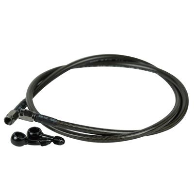 GOODS グッズ ブレーキホース ブラック 1000mm 0°-35° G9-00096