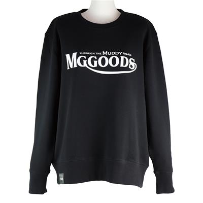 GOODS グッズ MGGOODS Smiles 8.8oz CREW /BLACK /M-size GA-00224(2)