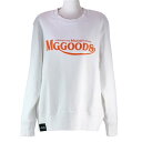 GOODS グッズ MGGOODS Smiles 8.8oz CREW /WHITE /M-size GA-00232