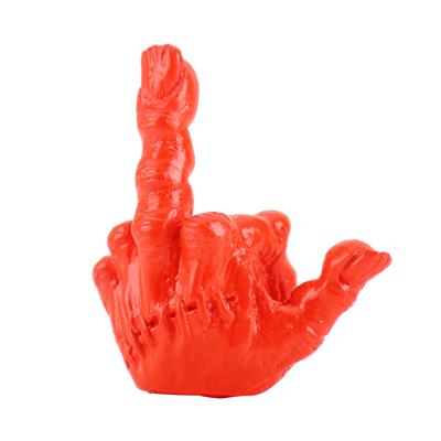 GOODS グッズ FXXK! HANDSIGN VALVE CAP /蛍光オレンジ MMS-VC020