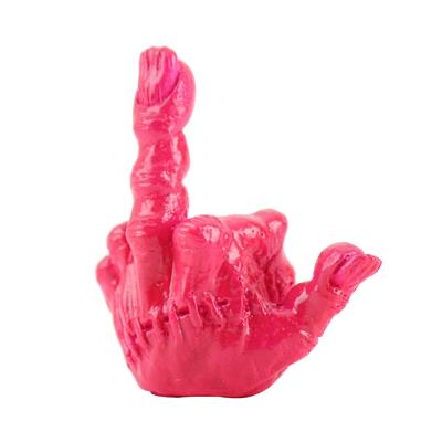 GOODS グッズ FXXK! HANDSIGN VALVE CAP /蛍光ピンク MMS-VC022