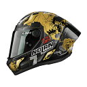NOLAN ノーラン デイトナ バイク用 ヘルメット フルフェイス Xシリーズ X-804RS ウルトラカーボン CHECA(チェカ ゴールド/25) Lサイズ(59-60cm) 44257