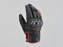 【抽選で最大100%ポイントバック】DAYTONA デイトナ HBG-058 AWスポーツショートグローブ ブラック/レッド サイズ : L 22199