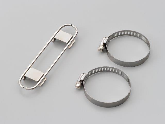 DAYTONA デイトナ マフラーガード Φ40〜Φ55 ワイヤータイプ ステンレス/バフ 47492のサムネイル