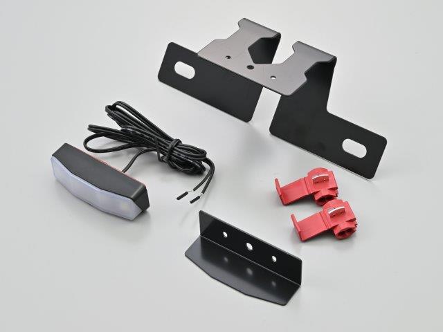 DAYTONA デイトナ LEDライセンスランプ スクエアタイプ ナンバー角度向き40° 94554