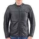 【抽選で最大100%ポイントバック】DAYTONA デイトナ バイク用 レザー ジャケット 春秋 CE規格 ソフトプロテクター付属 本革 ユニバーサルレザージャケット DJ-019 ブラック Mサイズ 47913